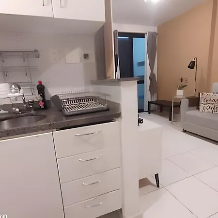 Flat com Piscina, Sauna e Estacionamento-3